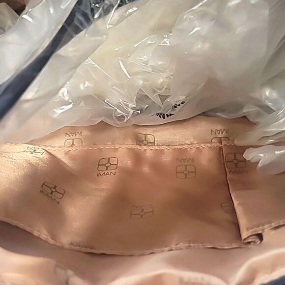 New, IMAN Women's Canvas Tote - Picture 6 of 7